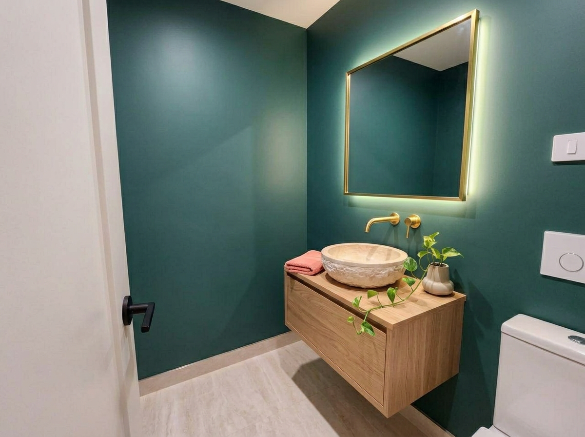 Rescuing a small cloakroom after enhancement