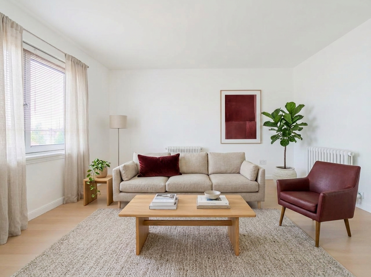 Living spaces after enhancement
